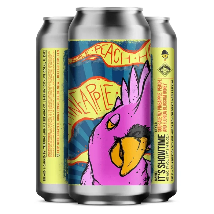 Tripping Animals Brewing Co. ‘It’s Showtime’ Sour Ale Beer 4-Pack