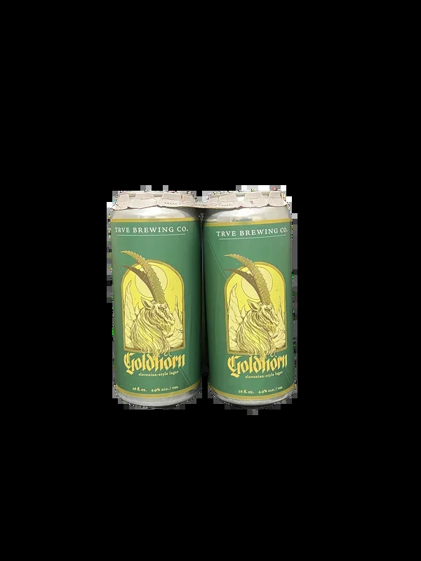 Trve Goldhorn Lager 4 Pack Cans