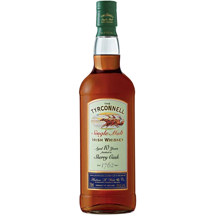 Tyrconnell 10 Year Old Sherry Cask Finish Single Malt Irish Whiskey 750 ml