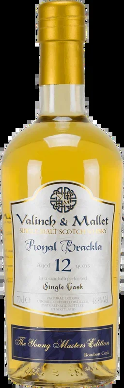 Valinch & Mallet Single Cask Royal Brackla 12Yr 750ml