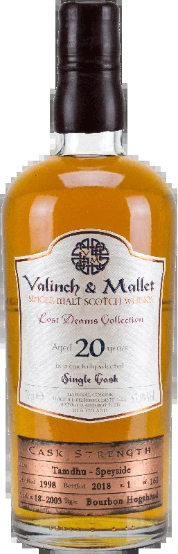 Valinch & Mallet Tamdhu Cask Strength 20 Year Old 750ml