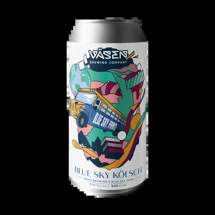 Vasen Blue Sky Kolsch (16oz Can 4 Pk)