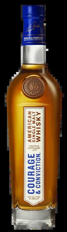 Virginia Distillery Co Courage & Conviction American Single Malt Whisky 750ml