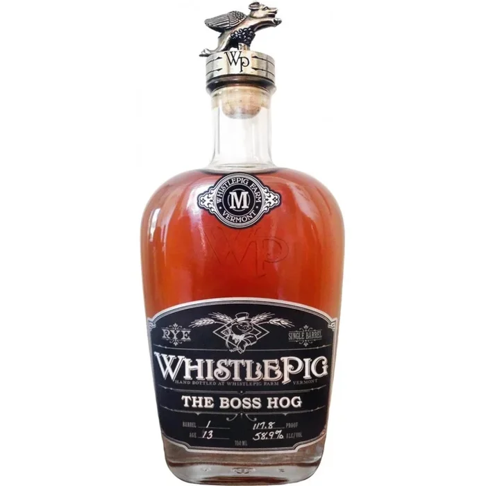 WhistlePig The Boss Hog II “Spirit of Mortimer 2014” Straight Rye Whiskey