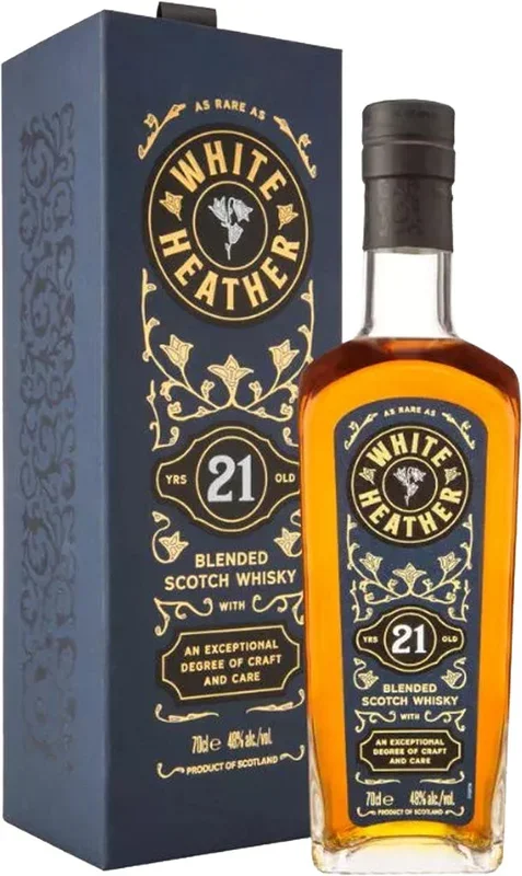 White Heather Blended Scotch Whisky 21 Year Old 700ml