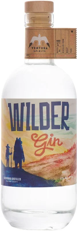 WILDER GIN CALIFORNIA ORGANIC GRAIN 86PF 750ML