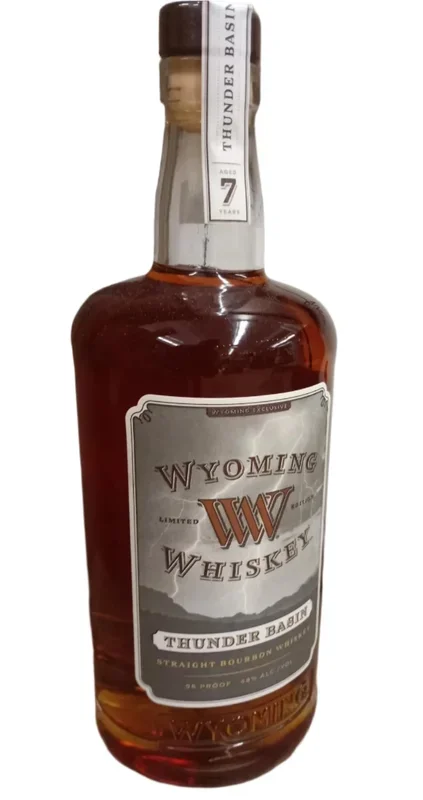 Wyoming Whiskey Thunder Basin Straight Bourbon Whiskey